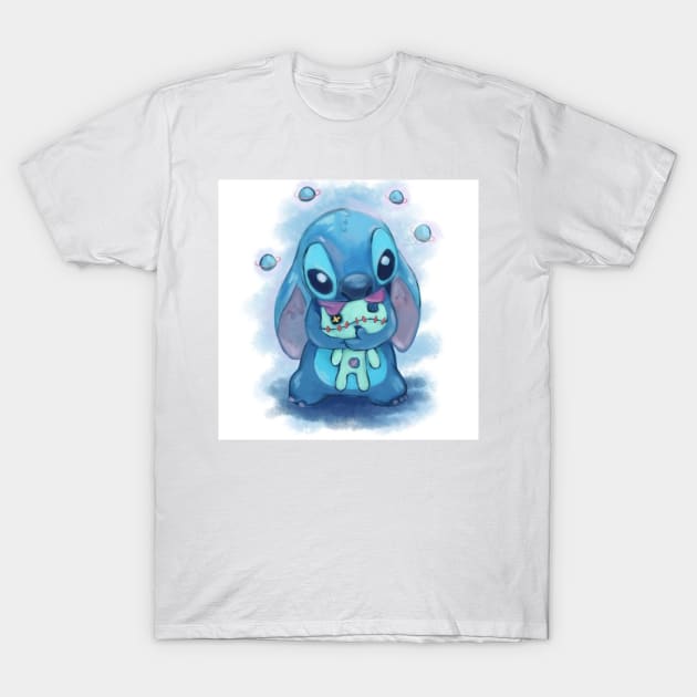 Stitch T-Shirt by Noamdelf06